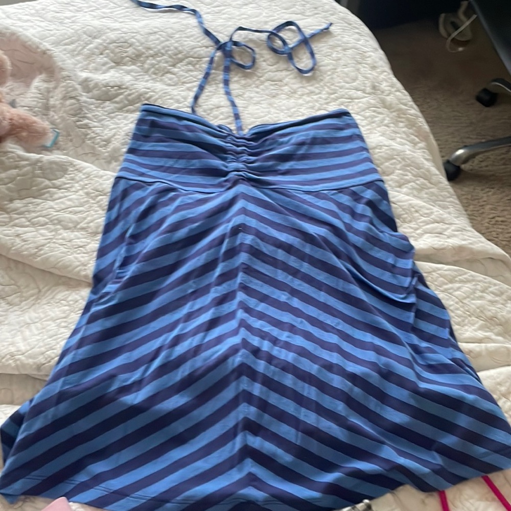 Halter babydoll top